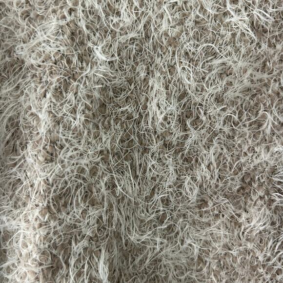 123 Story by Line Up Fuzzy Soft Open Front Animal Print Sweater Cardigan S Small - Picture 5 of 7